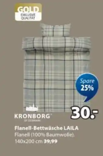 JYSK Flanell-bettwäsche laila Angebot