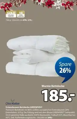 JYSK Entendaunen-Bettdecke GREENFIRST Angebot