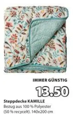 JYSK Steppdecke kamille Angebot