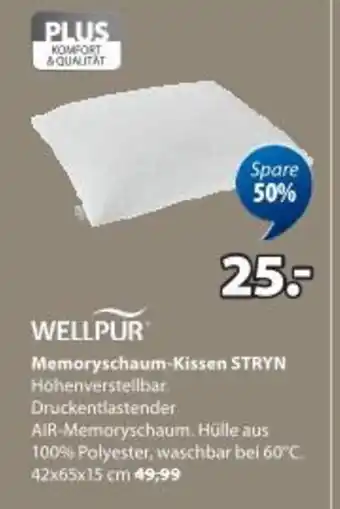 JYSK Memoryschaum-kissen stryn Angebot