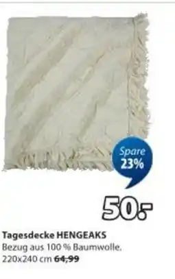 JYSK Tagesdecke hengeaks Angebot