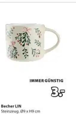 JYSK Becher lin Angebot