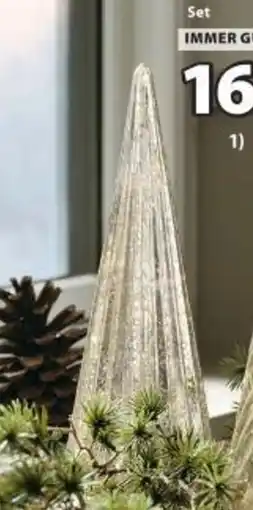 JYSK Weihnachtsbaum FULLA Glas Angebot