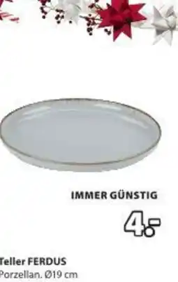 JYSK Teller FERDUS Porzellan Angebot