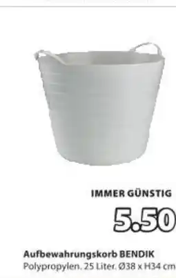 JYSK Aufbewahrungskorb bendik Angebot