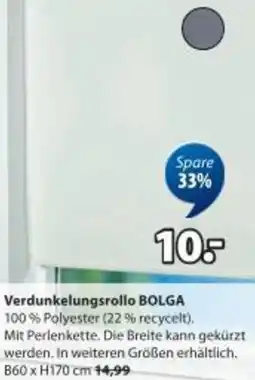 JYSK Verdunkelungsrollo bolga Angebot