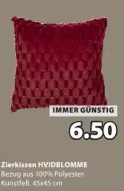 JYSK Zzierkissen hvidblomme Angebot