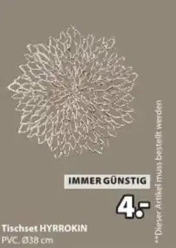 JYSK Tischset hyrrokin Angebot