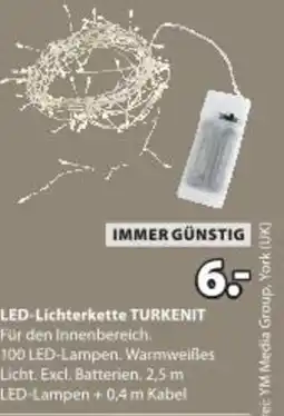 JYSK Led-lichterkette turkenit Angebot