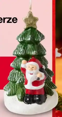 Woolworth Tannenkerze mit Santa Angebot