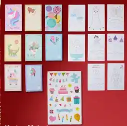 Woolworth Karten Malset Angebot