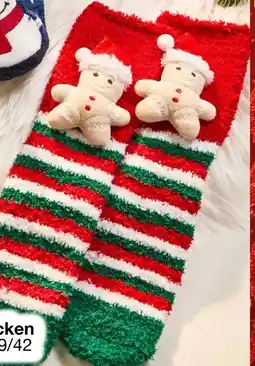 Woolworth Damen Weihnachts Flauschsocken Angebot