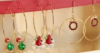 Woolworth Weihnachts-Creolen Angebot