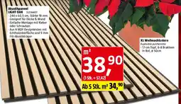 Bauhaus Akustikpaneel light oak Angebot