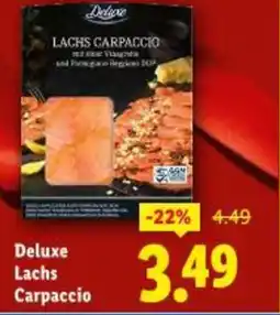 Lidl Deluxe Lachs Carpaccio Angebot