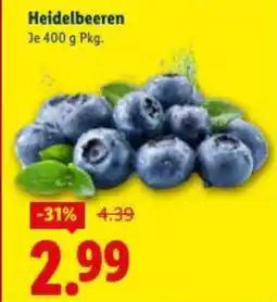 Lidl Heidelbeeren Angebot