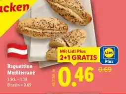 Lidl Baguettino Mediterrané Angebot