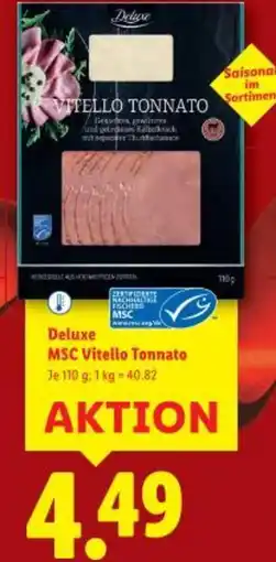 Lidl Deluxe msc vitello tonnato Angebot