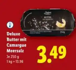 Lidl Deluxe Butter mit Camargue Meersalz Angebot