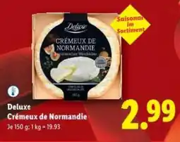Lidl Deluxe Crémeux de Normandie Angebot
