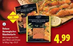 Lidl Deluxe Norwegischer Räucherlachs Angebot