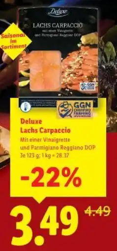 Lidl Delive Lachs Carpaccio Angebot