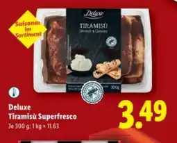 Lidl Deluxe Tiramisù Superfresco Angebot