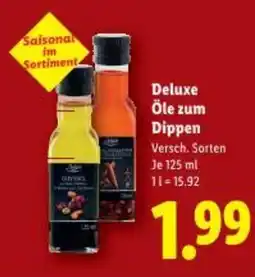 Lidl Deluxe Öle zum Dippen Angebot