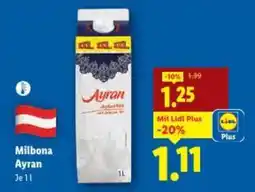 Lidl Milbona Ayran Angebot
