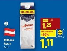 Lidl Milbona Ayran Angebot