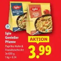 Lidl Iglo Genießer Pfanne Angebot