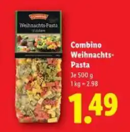 Lidl Combino Weihnachts Pasta Angebot