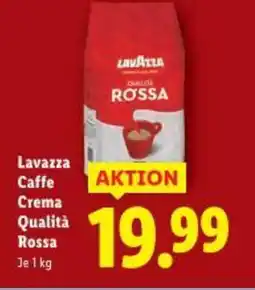 Lidl Lavazza Caffe Crema Qualità Rossa Angebot