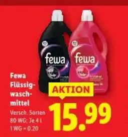 Lidl Fewa Flüssig wasch mittel Angebot