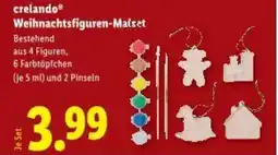 Lidl Crelando weihnachtsfiguren matset Angebot