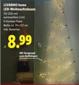 Lidl Livarno home led weihnachtsbaum Angebot