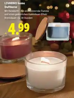 Lidl Livarno home duftkerze Angebot