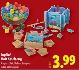 Lidl lupilu Holz Spielzeug Angebot