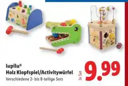 Lidl lupilu® Holz Klopfspiel/Activitywürfel Angebot