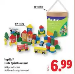 Lidl lupilu Holz Spieltrommel Angebot