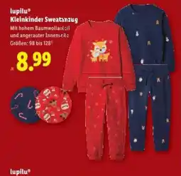 Lidl lupilu Kleinkinder Sweatanzug Angebot