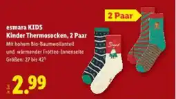 Lidl Esmara kids kinder thermosocken Angebot