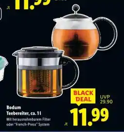 Lidl Bodum Teebereiter Angebot