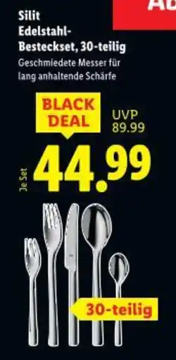 Lidl Silit Edelstahl Besteckset Angebot