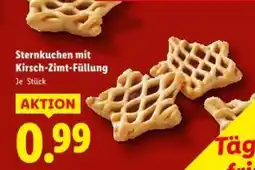 Lidl Sternkuchen mit Kirsch Zimt Füllung Angebot