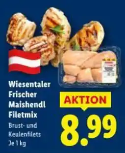 Lidl Wiesentaler Frischer Maishendl Filetmix Angebot