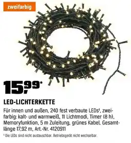 OBI Led-lichterkette Angebot