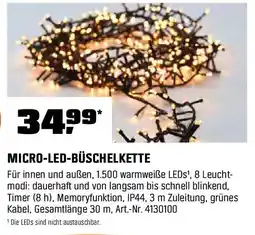 OBI Micro-led-büschelkette Angebot