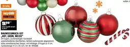 OBI Baumschmuck-set rot, grün, weiss Angebot