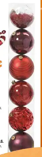 OBI Weihnachtsbaumkugel-set 6-tlg Angebot